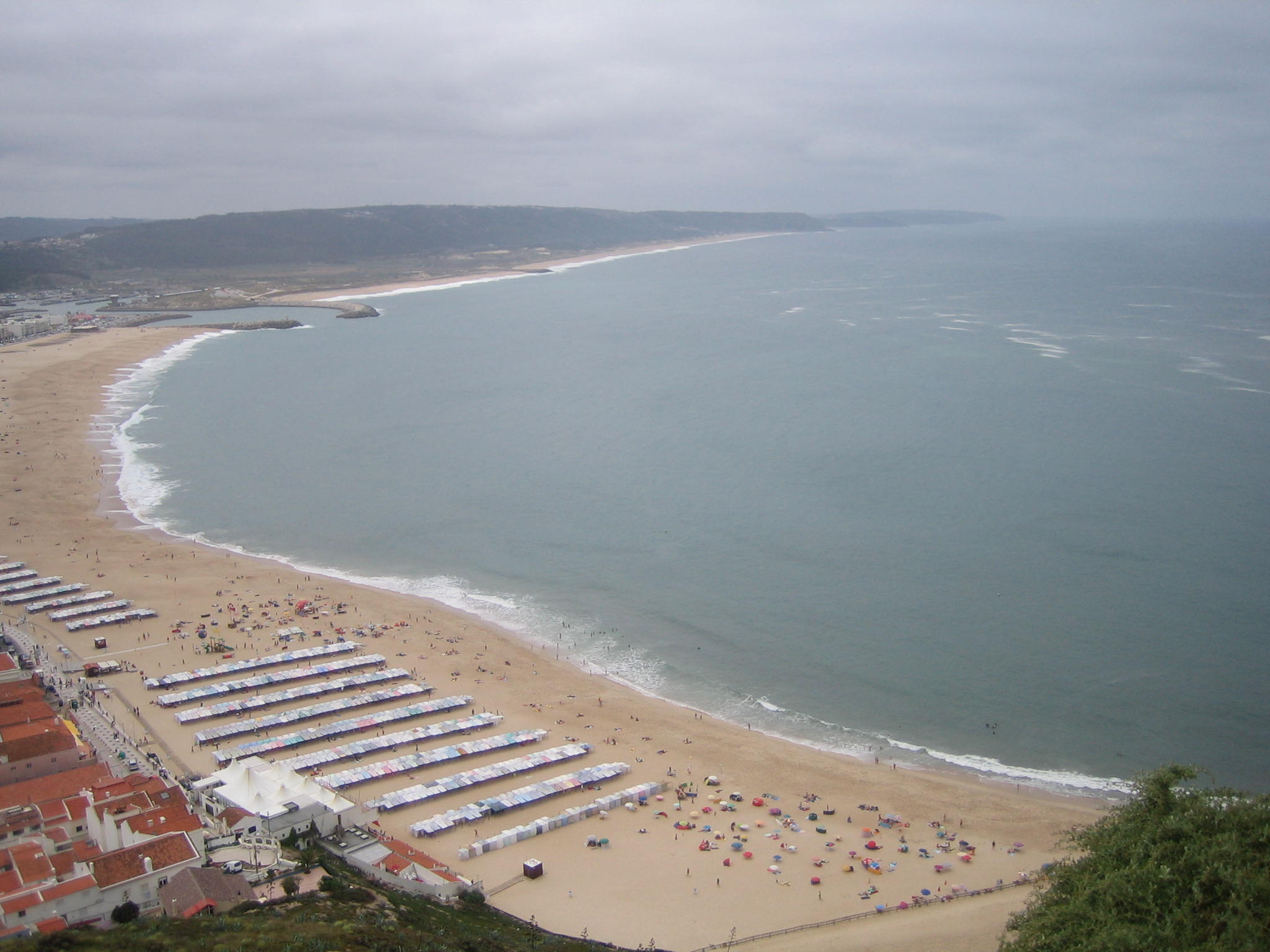 Ausblick Oberstadt Nazaré Sitio